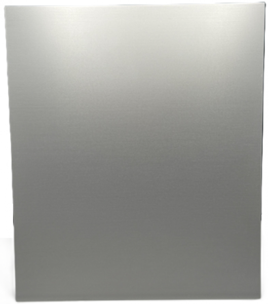Alublech silber natur eloxiert
